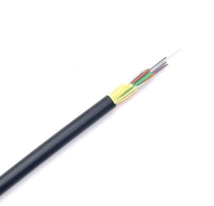 Cáp quang không kim loại 4-288 lõi Cáp quang ADSS có vỏ bọc đơn Ống dẫn cáp quang ADSS