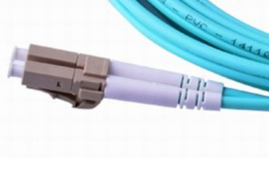 lc lc patch wire OM3 / OM4 3Meter 10 Gigabit Multimode Duplex PVC LSZH