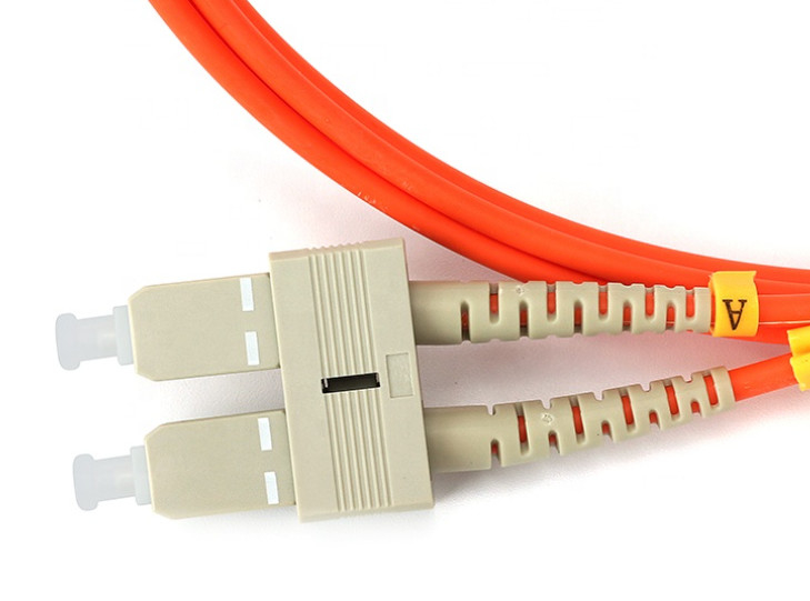 Dây vá sợi quang 2.0mm 3.0mm OM2 SC LC Song công đa chế độ 50/125 LSZH PVC