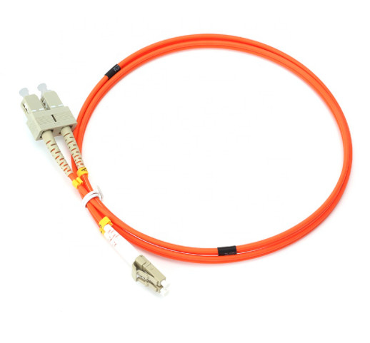 Dây vá sợi quang 2.0mm 3.0mm OM2 SC LC Song công đa chế độ 50/125 LSZH PVC
