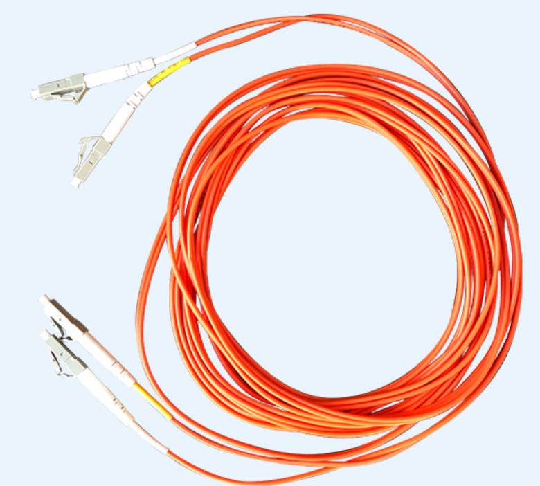 Dây vá sợi quang 2.0mm 3.0mm OM2 SC LC Song công đa chế độ 50/125 LSZH PVC