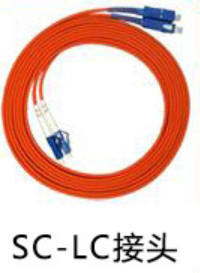 LSZH PVC Jacket LC SC Patch Cord OM2 Duplex Multimode Đường kính 0.9mm / 2.0mm / 3.0mm
