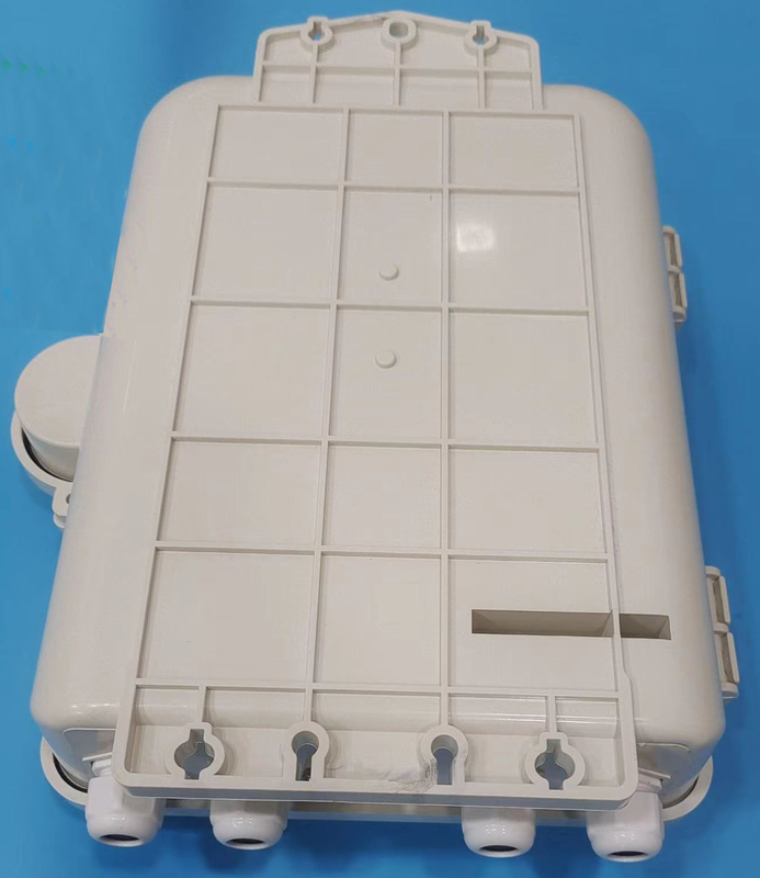 Hộp kết thúc sợi quang ngoài trời treo tường ABS 16 cổng ODB ODP cho FTTH