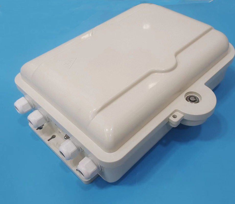 Hộp kết thúc sợi quang ngoài trời treo tường ABS 16 cổng ODB ODP cho FTTH