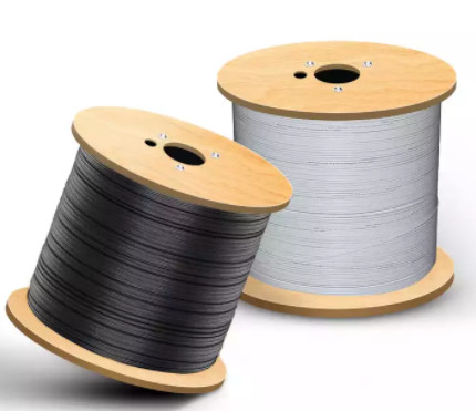 Cáp thả sợi quang 1 lõi GJYXCH Chế độ đơn G657A2 Áo khoác LSZH gia cố FRP
