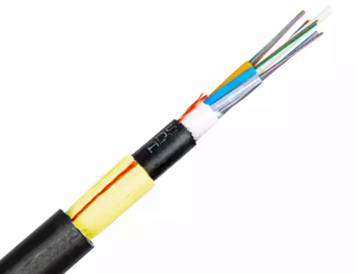 Adss Cáp quang đơn mode ngoài trời G652D /G657A1 / G657A2 PVC LSZH LSOH PE HDPE