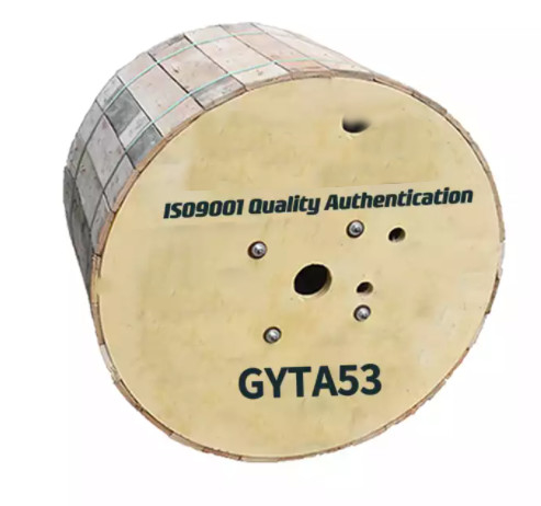 Cáp quang chôn trực tiếp GYTA Armored Single Mode 144 Core Double Sheath