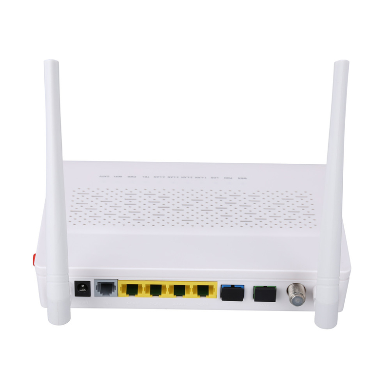 Chế độ 2T2R GPON EPON ONU 3FE 1GE WIFI POTS CATV Modem FTTH ONU sợi kép