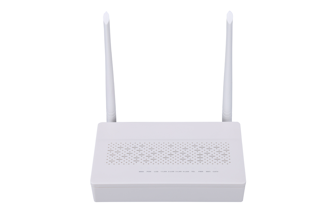 Chế độ 2T2R GPON EPON ONU 3FE 1GE WIFI POTS CATV Modem FTTH ONU sợi kép