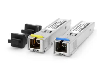 Bộ thu phát sợi quang đơn mode SFP 1.25G 20km Đầu nối SC 1310/1550nm BIDI