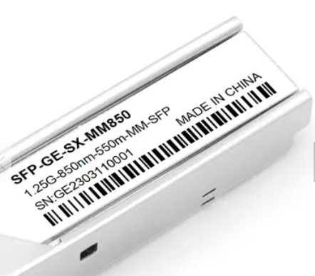 Đầu nối LC Mô-đun thu phát SFP 1.25G 550m 850nm Bộ thu phát sợi quang song công