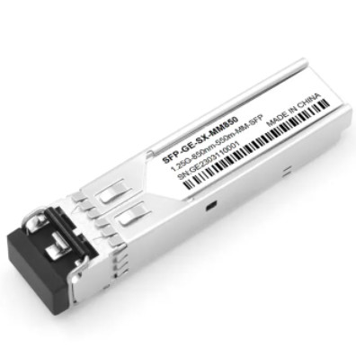Đầu nối LC Mô-đun thu phát SFP 1.25G 550m 850nm Bộ thu phát sợi quang song công