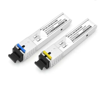 Chế độ đơn thu phát sợi quang SFP 1.25Gbps cho mạng băng thông cao