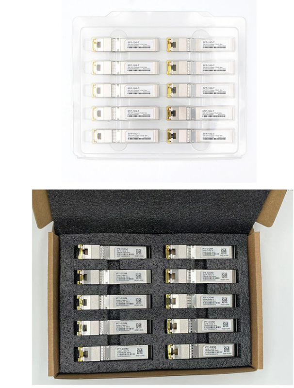 Bộ thu phát sợi quang LC / SC DDM OEM SFP Chế độ đơn 0,050 Kg Tổng trọng lượng