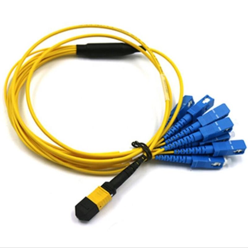 Cáp đột phá 12 lõi MPO, cáp MTP SC Patch cho FTTH FTTA