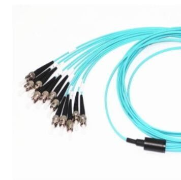 Cáp trục MPO mật độ cao, Dây vá sợi quang MPO đến ST Loại OM3