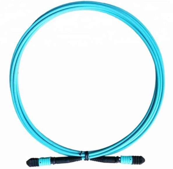 Cáp quang OM3 MPO 12, dây vá SM cho mô-đun QSFP