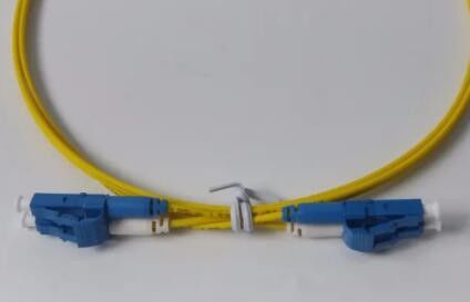 Dây vá sợi quang SC LC màu vàng Khởi động ngắn ROUND DX