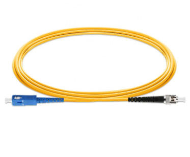 Dây vá sợi quang OS2 SC / UPC đến chế độ đơn ST / UPC