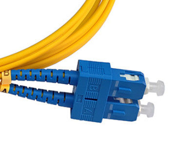 SC SC 3mm Sợi quang Patch Cord 2 Ứng dụng truyền thông lõi