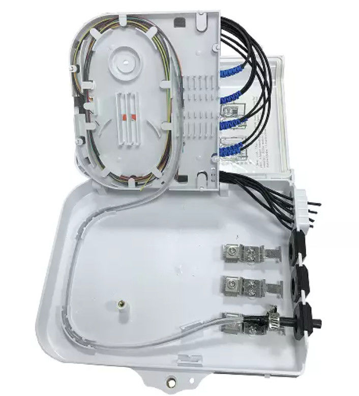 Hộp phân phối sợi quang 8 lõi Chống lão hóa 1x8 Nẹp mối nối PLC