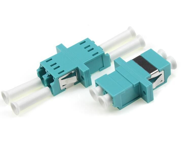 Bộ điều hợp sợi quang Lc sang Lc Bộ chuyển đổi song công OM3 Loại nhựa UPC APC LC