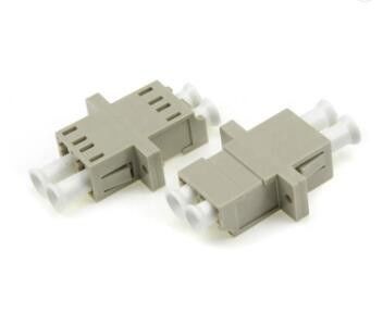 Bộ điều hợp sợi quang Multimode LC Đầu nối UPC Bộ điều hợp song công kiểu Ba Lan với mặt bích