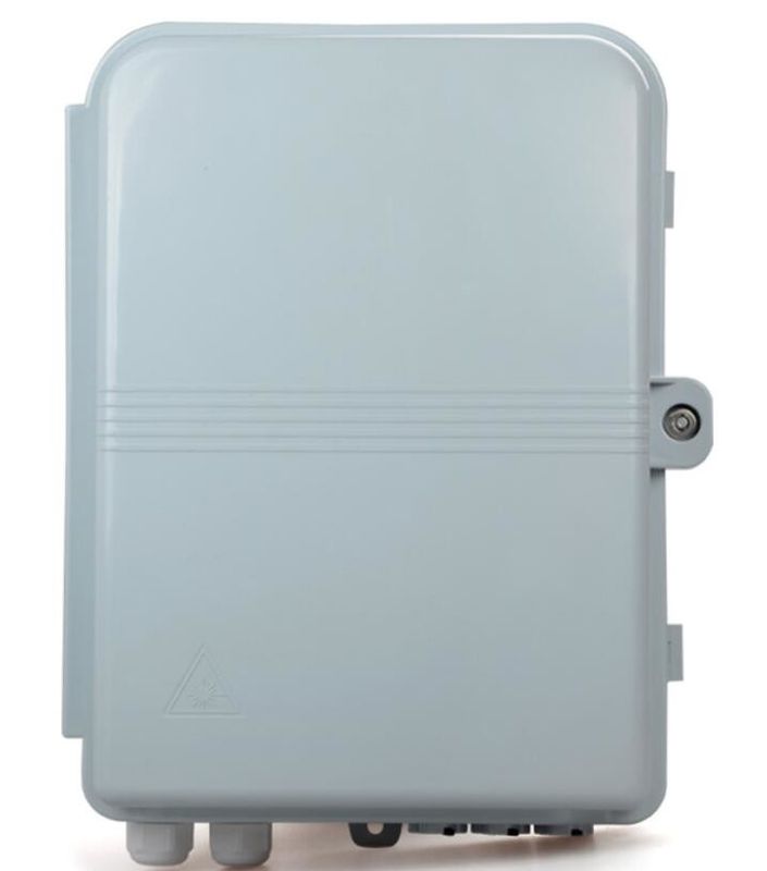 Hộp tường sợi quang 1:16 Bộ chia băng hoặc 24 lõi bím tóc và bộ điều hợp Hộp FTTH FDB