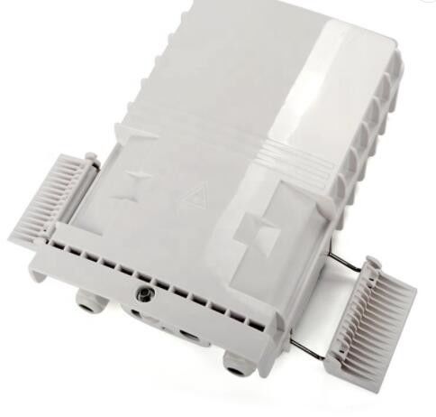 Hộp đầu cuối cáp quang Odf 24 lõi ngoài trời Chống nước IP65 FTTH 4 Cổng vào / Cổng ra 24
