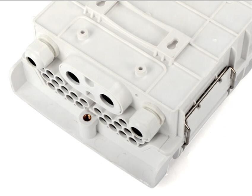 Hộp đầu cuối cáp quang Odf 24 lõi ngoài trời Chống nước IP65 FTTH 4 Cổng vào / Cổng ra 24