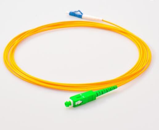 Sc Lc 3m Dây vá chế độ đơn Simplex LC UPC đến SC APC 3.0mm