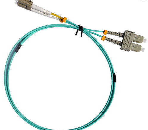 Hai mặt SC UPC đến LC UPC OM3 Dây vá đa chế độ 2.0MM-1M