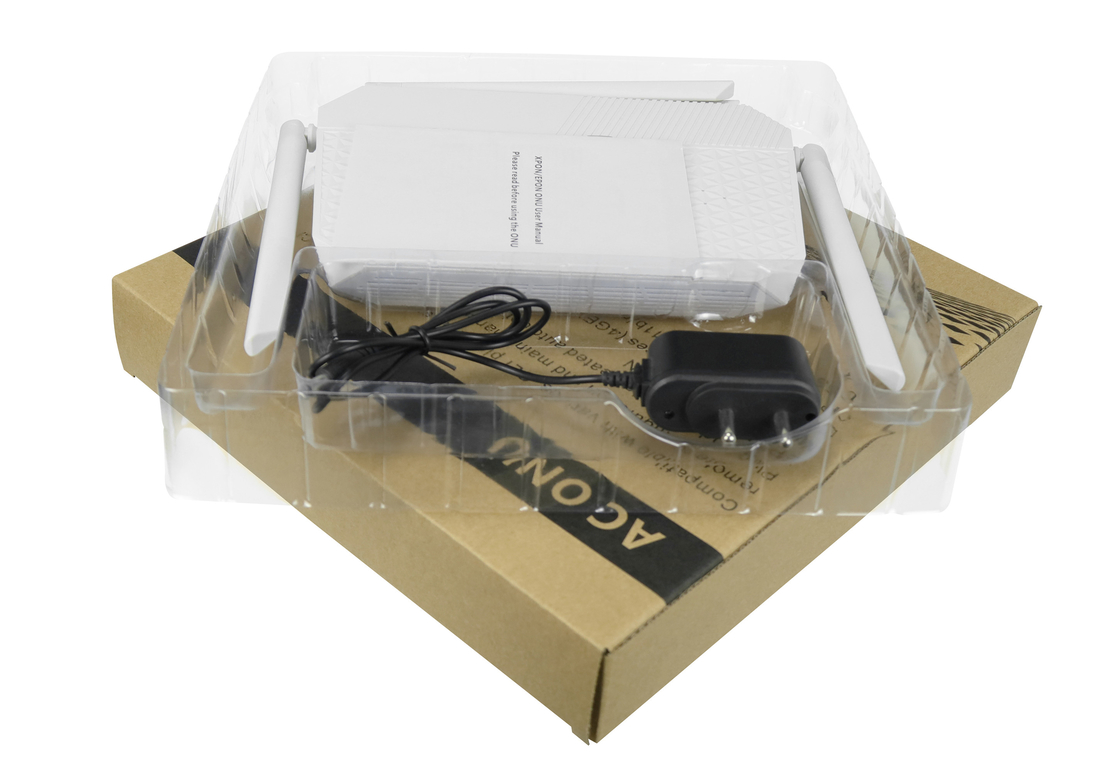 4GE AC WIFI USB XPON ONU Bộ định tuyến GPON BoB 20KM SC UPC Connector
