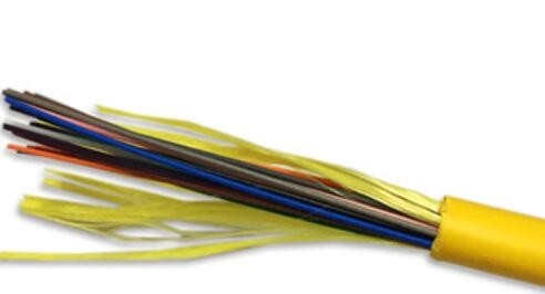 Cáp phân phối sợi PVC LSZH Đường kính 8,5mm 24 lõi GJFJV-24B1 SM