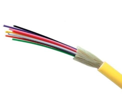 Cáp trong nhà Gjfjv 1 2 4 6 lõi cáp quang G652D Cáp trong nhà / Pigtail / Dây vá