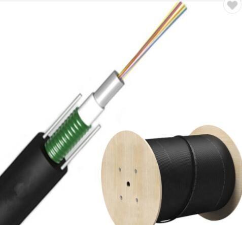Cáp quang 12 lõi Gyxtw G652D Unitube bọc thép cho các ứng dụng trên không của ống dẫn