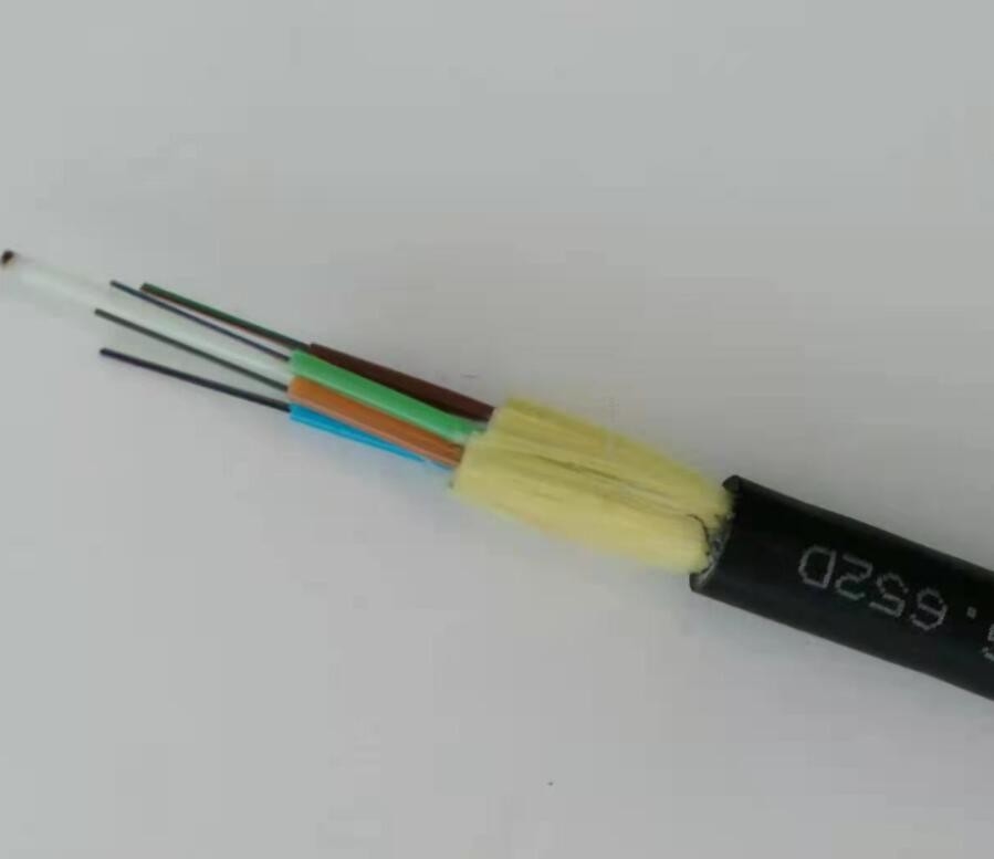 Cáp quang trên không ngoài trời ADSS 100m Span Single Mode Tất cả 24 lõi điện môi