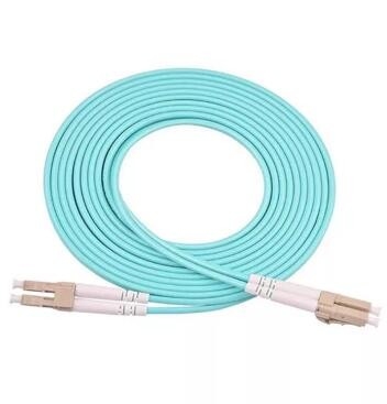 Hai mặt LC LC OM3 Patch Cord LSZH Jacket cho Gigabit Ethernet