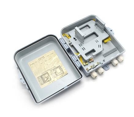 Hộp phân phối cáp quang treo tường 16 cổng ODB ODP Hộp kết cuối cáp quang ngoài trời ABS