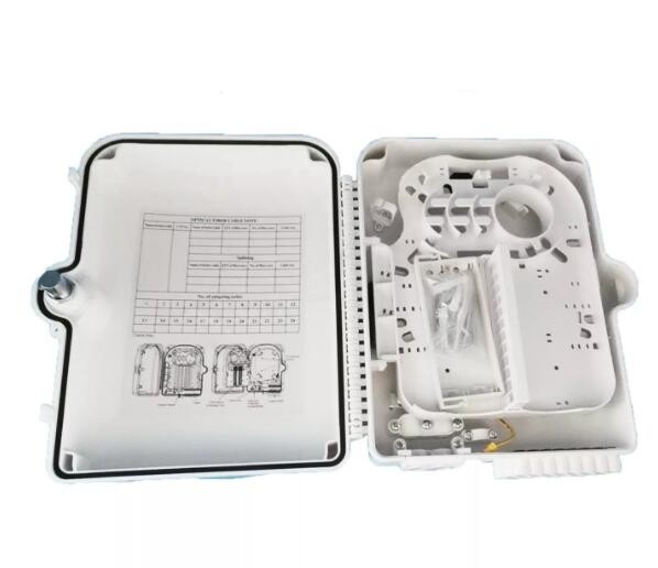 Đầu nối không thấm nước Hộp phân phối sợi quang ODP ODF 24 lõi Nhựa ABS