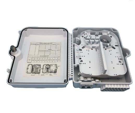 Đầu nối không thấm nước Hộp phân phối sợi quang ODP ODF 24 lõi Nhựa ABS