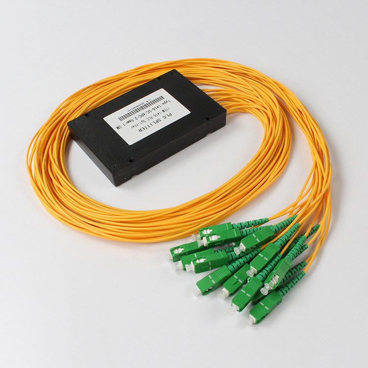 Bộ chia cáp quang SC APC 1x16 Bộ chia PLC quang cho truyền hình cáp FTTX