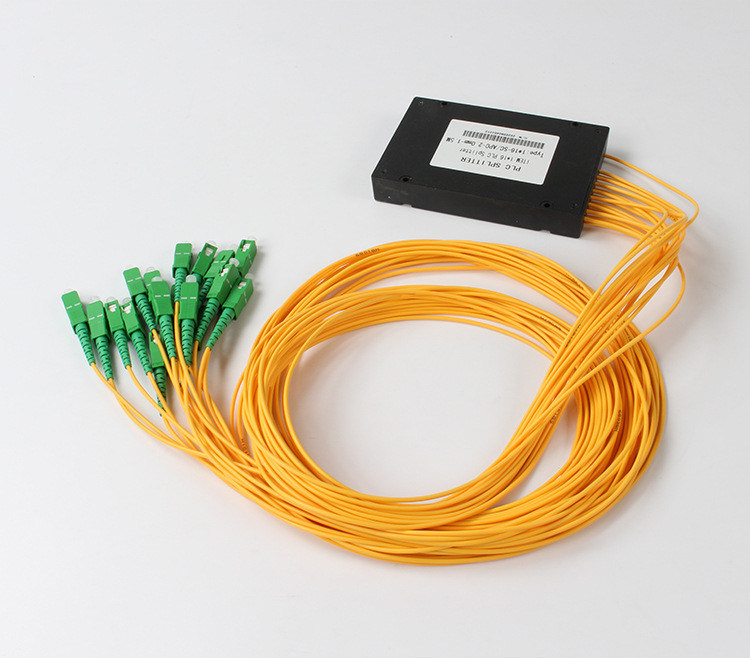 Bộ chia cáp quang SC APC 1x16 Bộ chia PLC quang cho truyền hình cáp FTTX