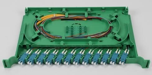 Khay ghép nối quang học 12 lõi đi kèm Pigtail Khay rỗng SC FC LC Cấu hình đầy đủ